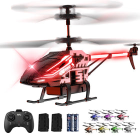 Jikuva RC helicopter with LED lights for exciting indoor flights at night
