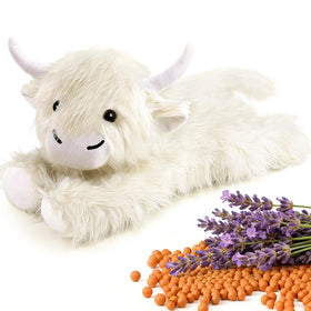 JILPAK Highland Cow Plush heats quickly for cozy relaxation.