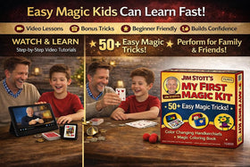Jim Stott Magic mystery drawer box reveal, engaging performance for family.