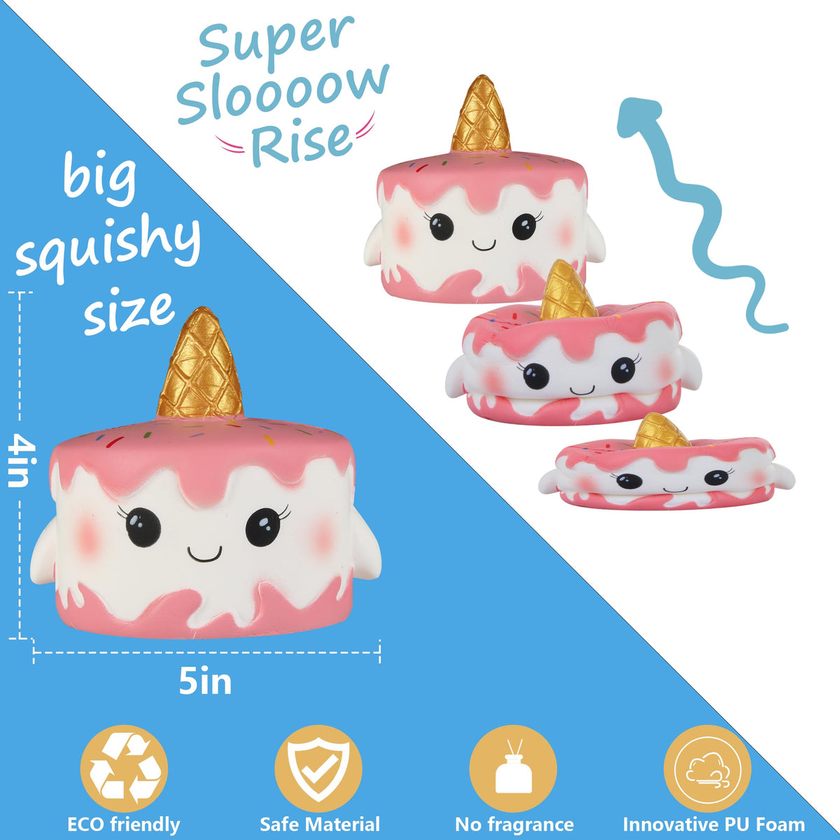 Gift-ready Jim&Gloria squishies pack perfect for birthdays