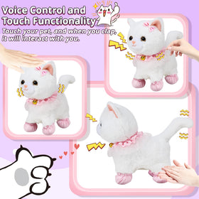 Safe, durable plush fur feels soft and kid-friendly.