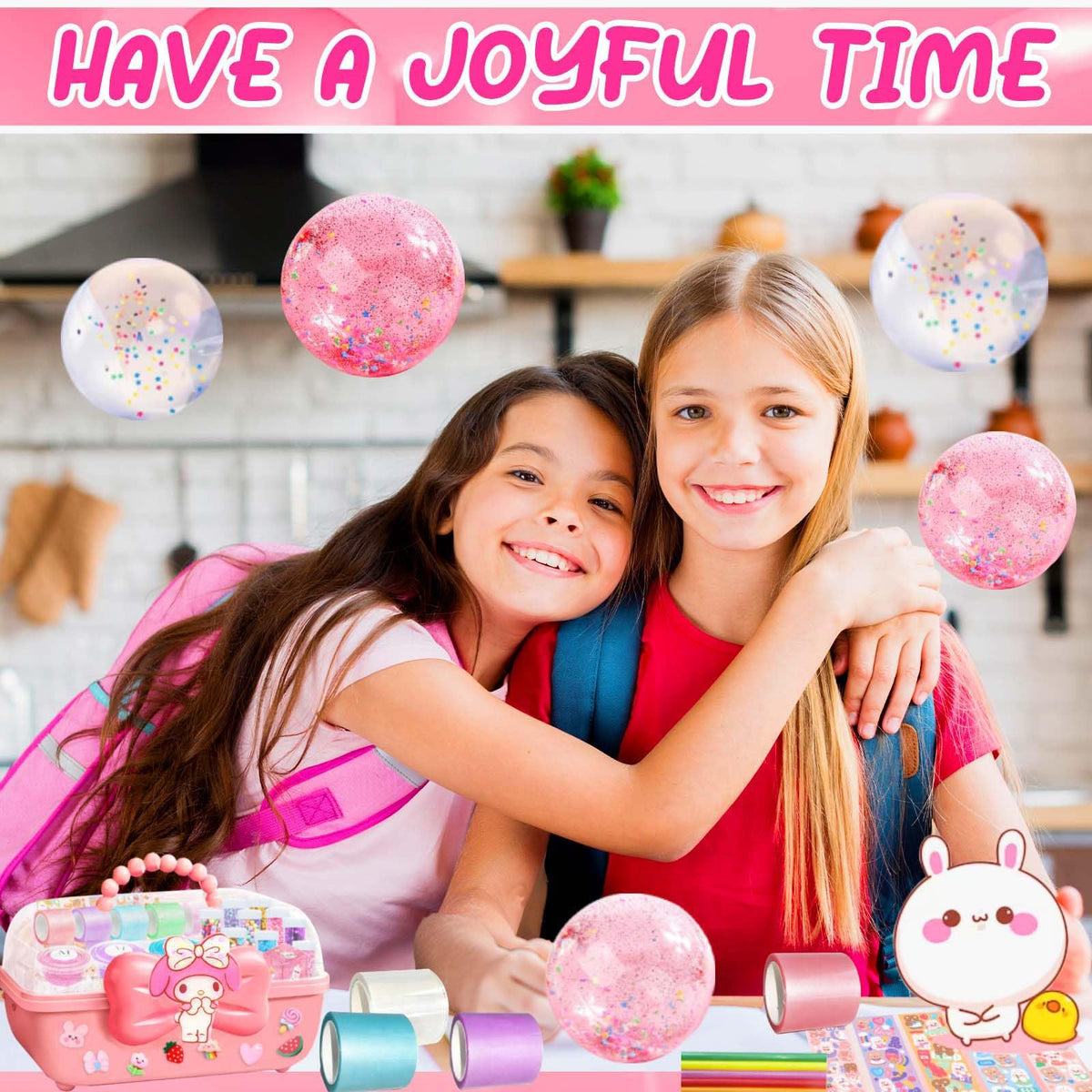 Jimcii Nano Tape Bubble Kit gift-ready packaging, ideal for budding creators.