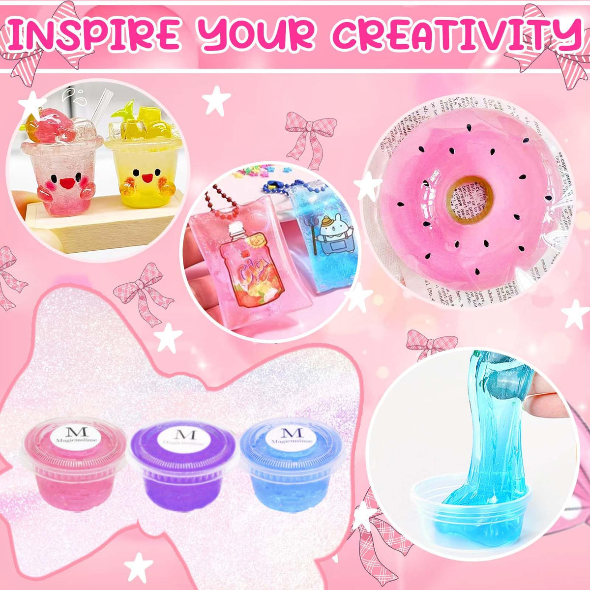 Jimcii Nano Tape Bubble Kit step-by-step setup, easy guided crafting for kids.