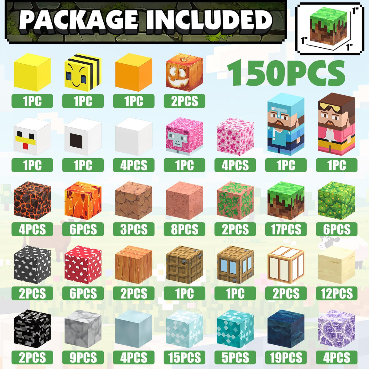 JIMI Magnetic Blocks colorful cubes foster hands-on construction and problem solving.