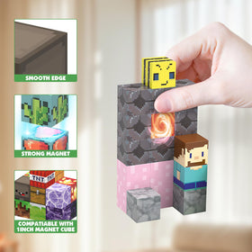 JIMI magnetic blocks invite parent and kid collaboration during open-ended building sessions.