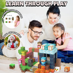 JIMI Magnetic Blocks with smooth edges support safe, kid-friendly play.