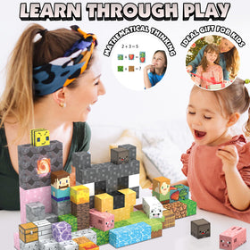 JIMI STEM-learning blocks support problem-solving and spatial awareness through hands-on play.