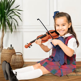 Lightweight violin toy, easy to carry for lessons and travel