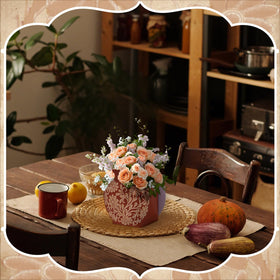 Jingmore adhesive circles enable quick centerpiece assembly