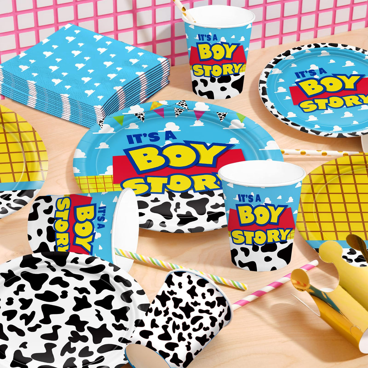 JINHUPANDER cups two designs disposable drinkware for quick cleanup