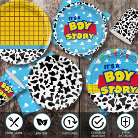 JINHUPANDER plates 7inch two designs convenient for snacks