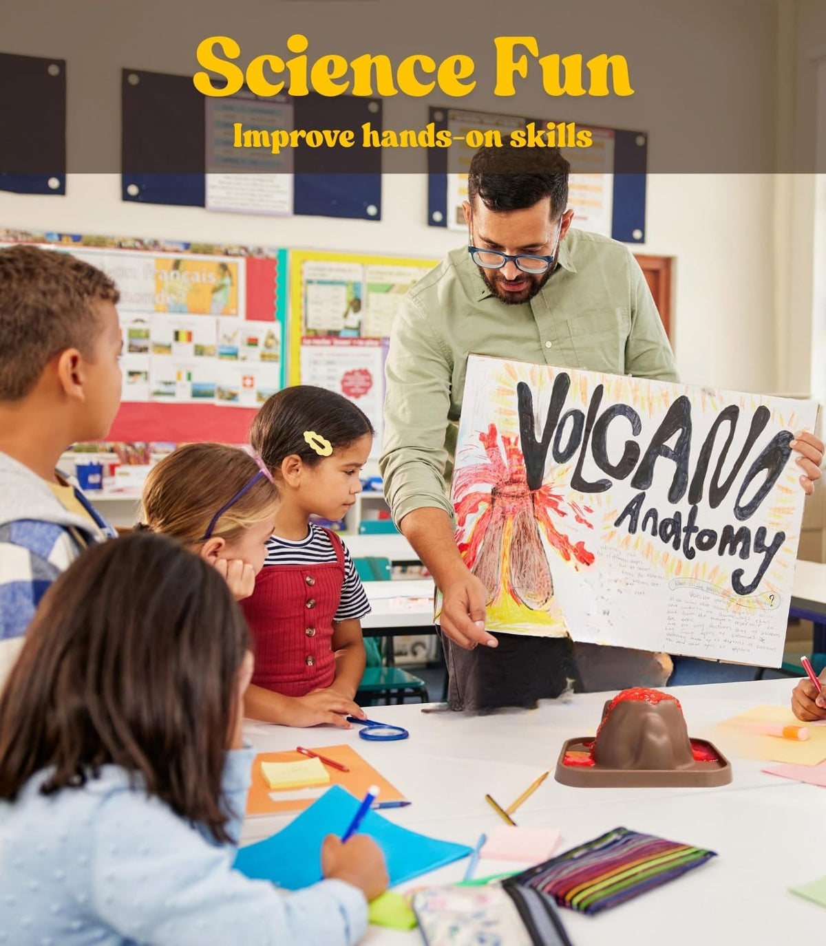 JINKEYULV fairy garden deco adds creative science decor