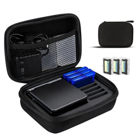 JinLunar GBA SP carrying case front view showing compact design and protection