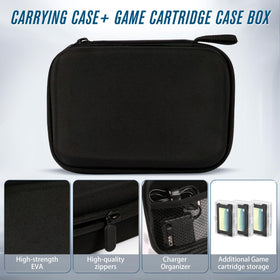 JinLunar GBA SP charger pocket keeps cables tidy during travel