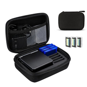 JinLunar GBA SP secure zipper closes case for safe transport