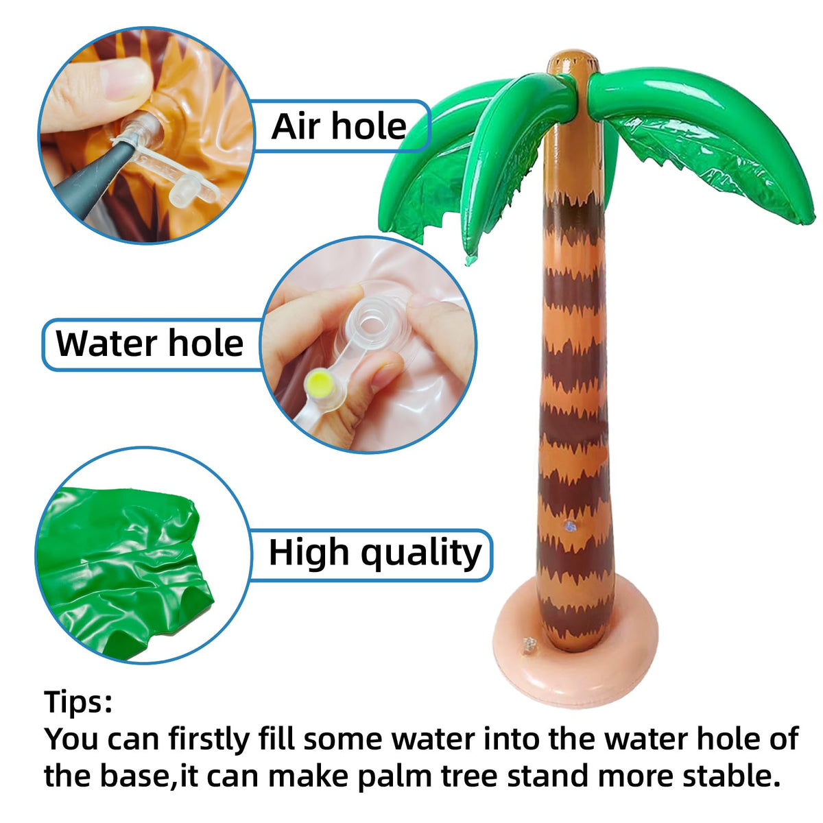 JipeXter parrot inflatable brightens tropical events and creates fun photo ops