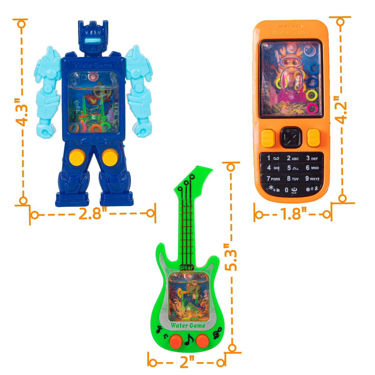 JIQILIHAI water game cellphone side delivers mess-free play on the go