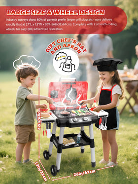 Jisejima full chef apron and hat for role-play and family interaction