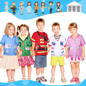 Jiuguva pilot costume promotes imaginative travel scenarios and teamwork.