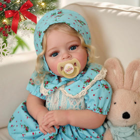 Lifelike newborn-inspired doll for gentle care play