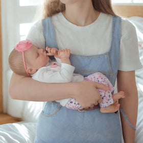 JIZHI fits newborn and preemie size clothing for versatile styling