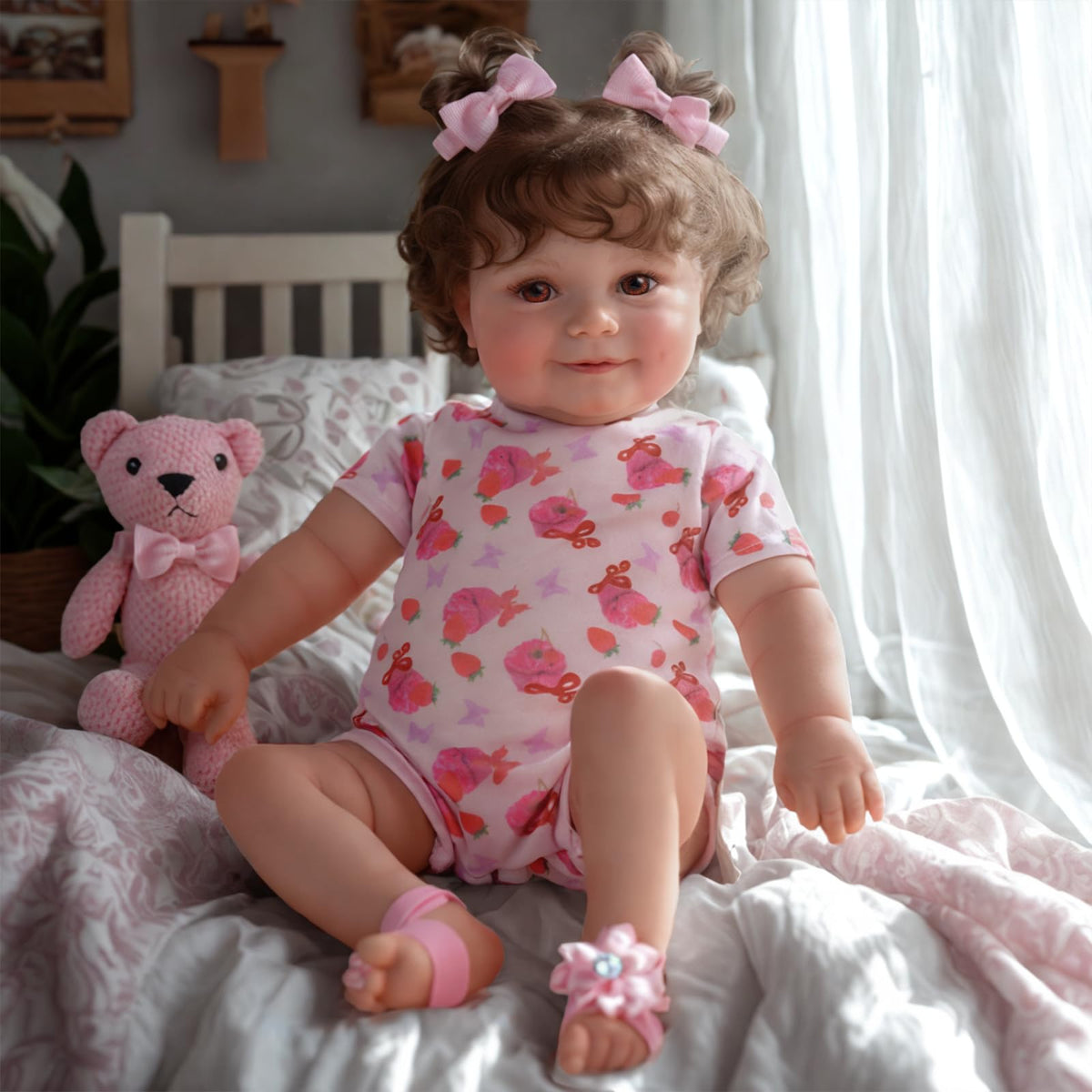 JIZHI safety-certified reborn doll suitable for ages 3+