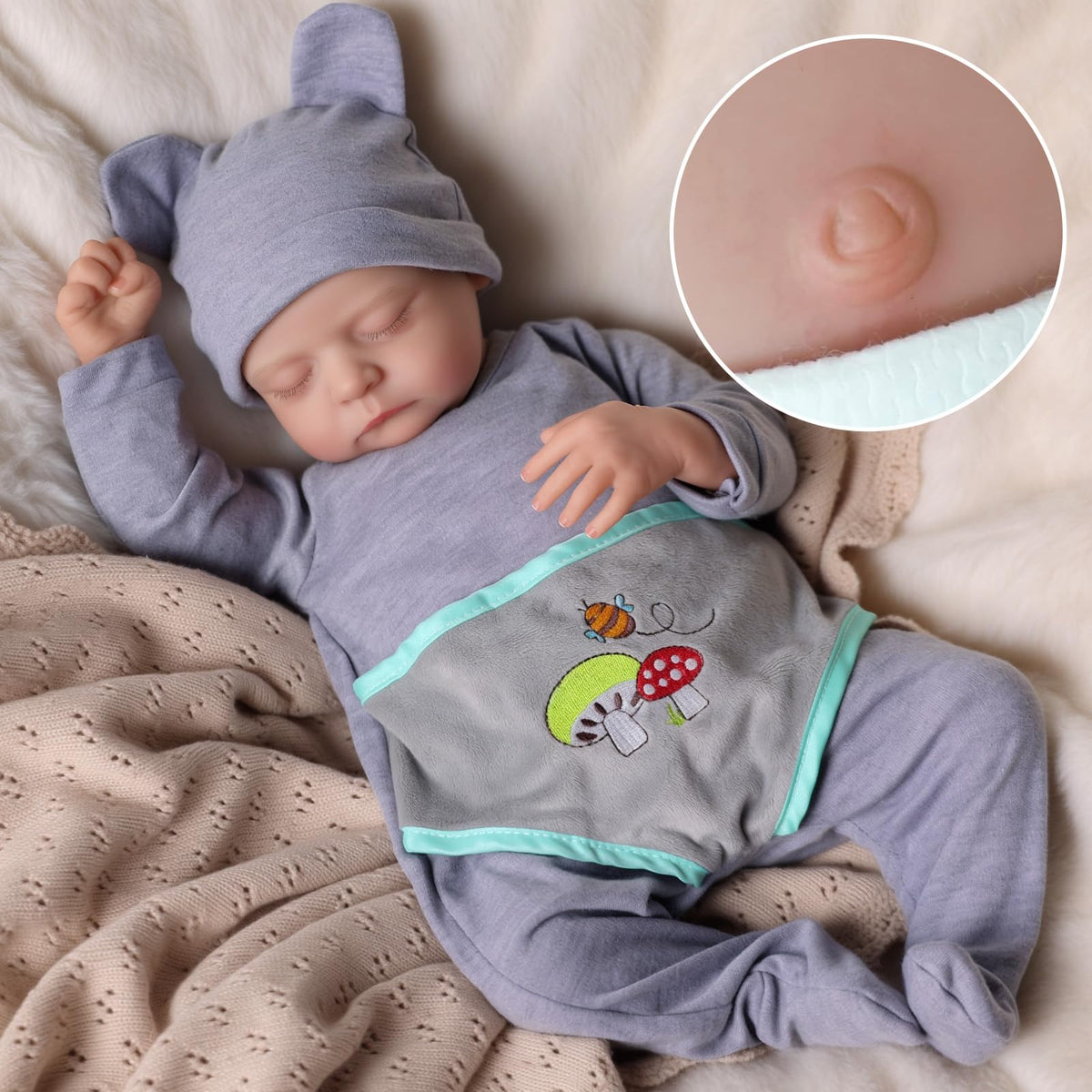 JIZHI reborn doll with poseable body ideal for interactive storytelling