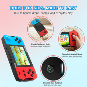 JJFUN console offers 200+ built-in classics for instant nostalgia