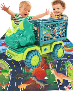 JKGIFTS Four big wheels support smooth rolling during active play.