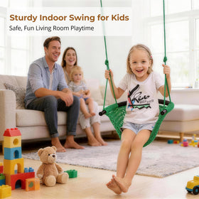 JKsmart breathable polyester rope seat stays comfortable during long play