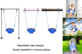 Adjustable height of JKsmart swing seat fits diverse playground setups
