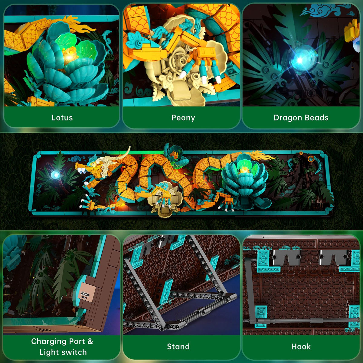JMBricklayer Mythic Dragon Tiles durable high quality blocks and reinforced structure