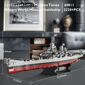 JMBricklayer battleship exhibition base offers stable display and elegant presentation