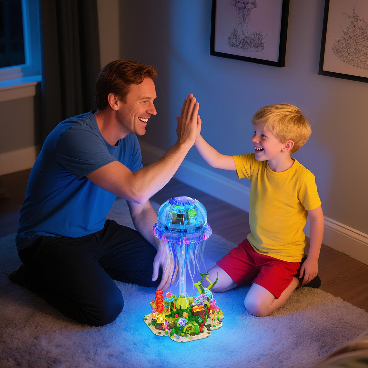 JMBricklayer desk night-light scene ideal for study or bedside