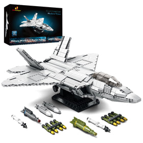 JMBricklayer F-22 Raptor cockpit detail highlights authentic controls for immersive play