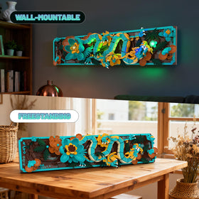 JMBricklayer Mythic Dragon Tiles 70019 wall mount option for display
