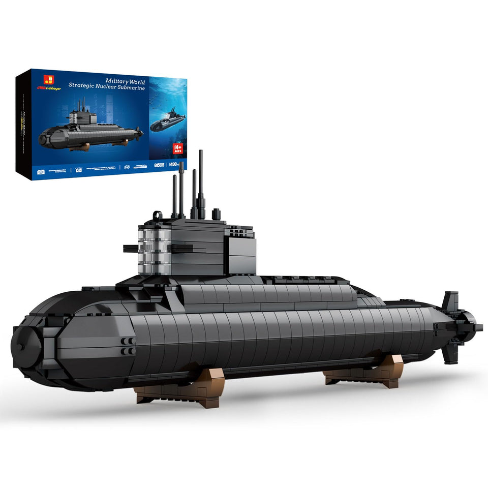 JMBricklayer nuclear submarine bow view for history enthusiasts.