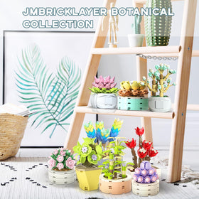 JMBricklayer Premium gift box with instruction booklet for thoughtful plant-themed gifts.