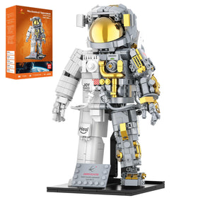 JMBricklayer Space Astronaut model 70131 for display and collection, enhances desk decor