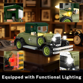 JMBricklayer vintage car convertible display style for stylish decor.