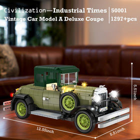 JMBricklayer vintage car electroplated wheels for a premium look.