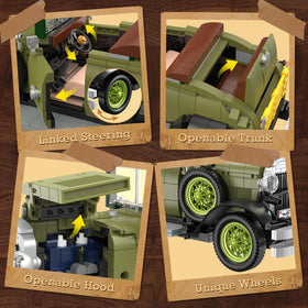 JMBricklayer vintage car steering wheel detail ideal for realism.