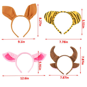 Jmkcoz giraffe ears headband, whimsical cosplay and party prop