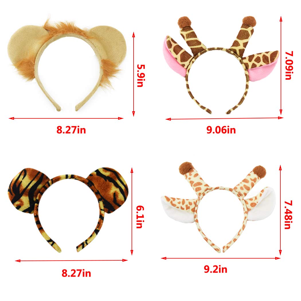 Jmkcoz lion ears headband, bold safari look for costumes and playful moments