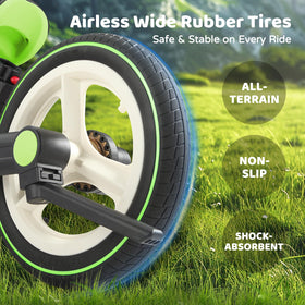 JMMD 6-in-1 bike with 12-inch wheels for stable all-terrain use