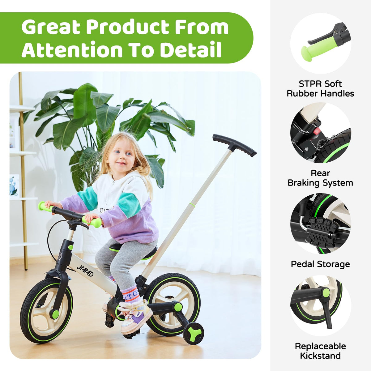 JMMD 6-in-1 bike hand brake enables confident stopping