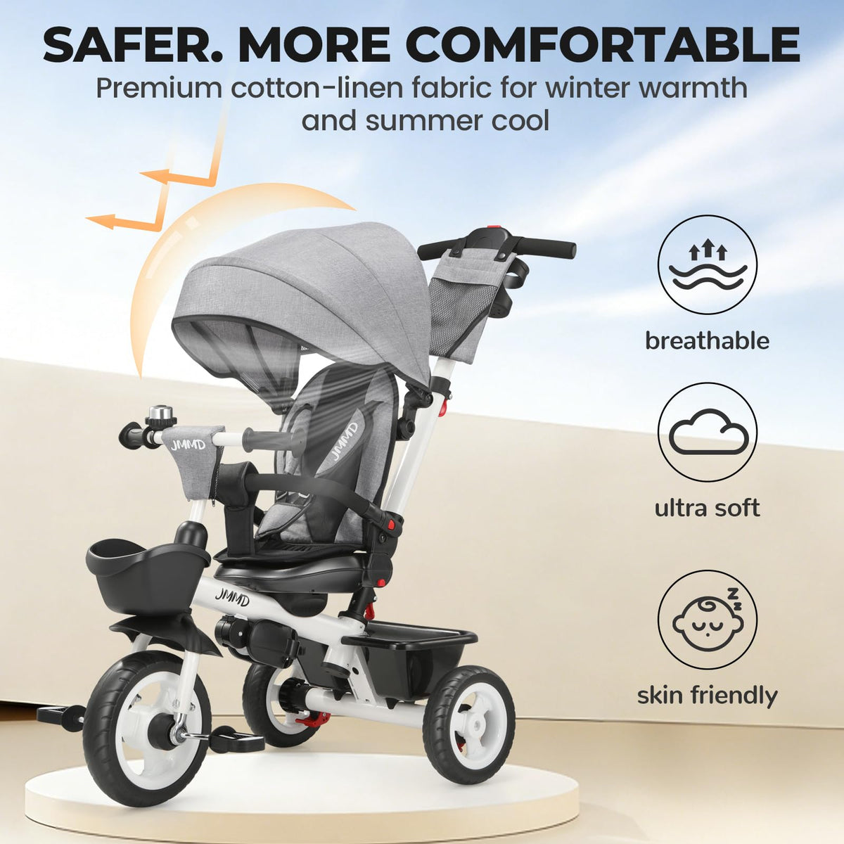 JMMD double brakes for safer stopping