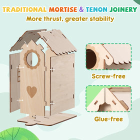 JMMICO bluebird hole detail demonstrates bird-friendly entrance design