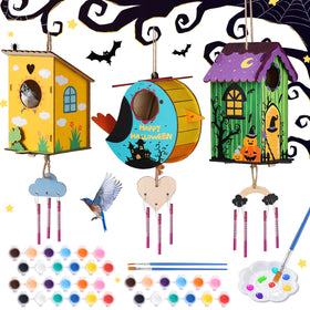 JMMICO gift-ready bird house kit for kids and families
