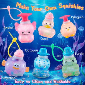 JMMICO glitter packs adding sparkle to squishy creations